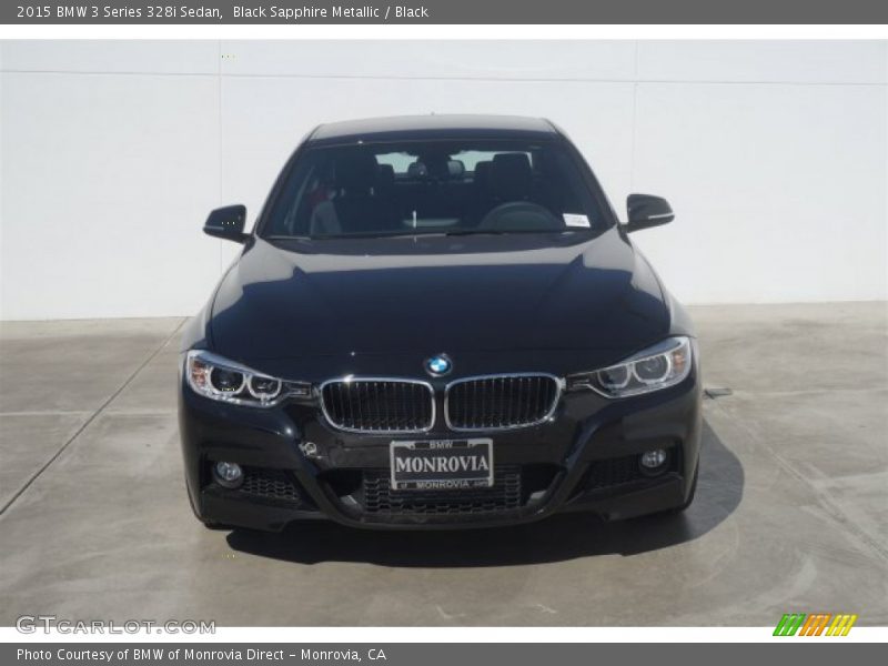 Black Sapphire Metallic / Black 2015 BMW 3 Series 328i Sedan