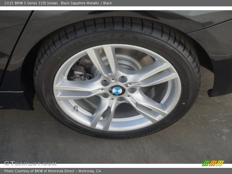 Black Sapphire Metallic / Black 2015 BMW 3 Series 328i Sedan