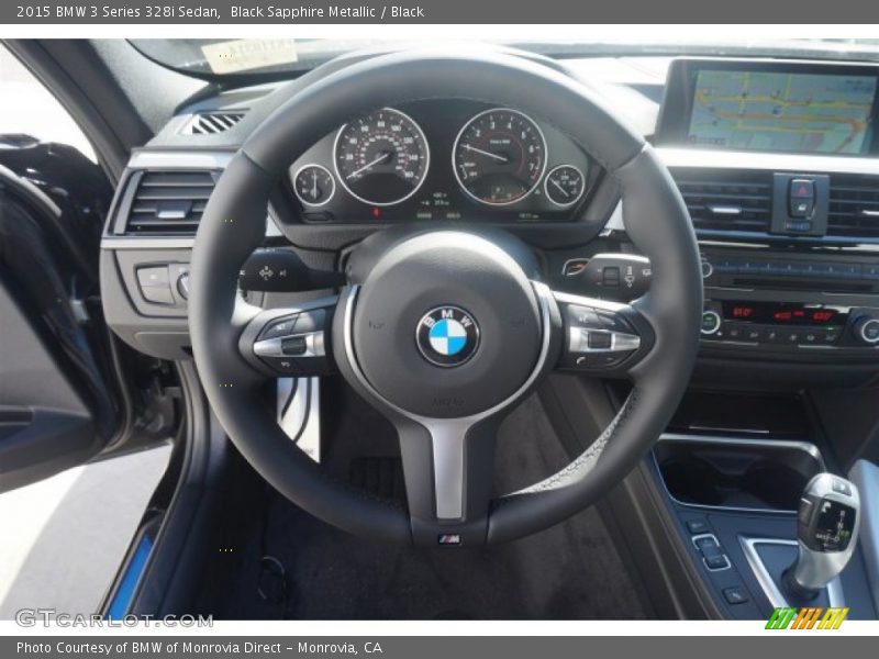 Black Sapphire Metallic / Black 2015 BMW 3 Series 328i Sedan