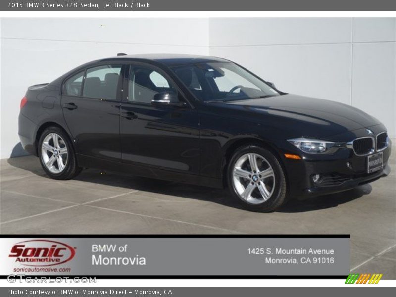 Jet Black / Black 2015 BMW 3 Series 328i Sedan