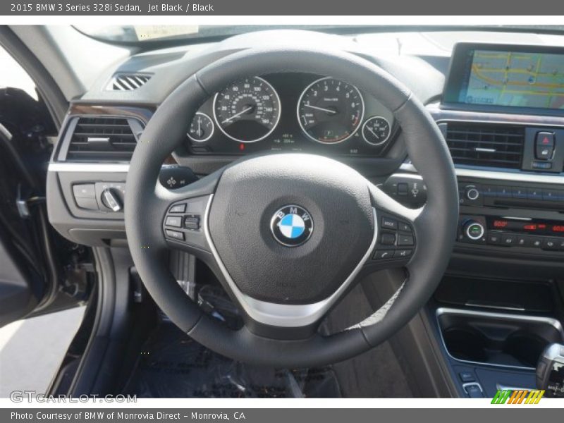 Jet Black / Black 2015 BMW 3 Series 328i Sedan