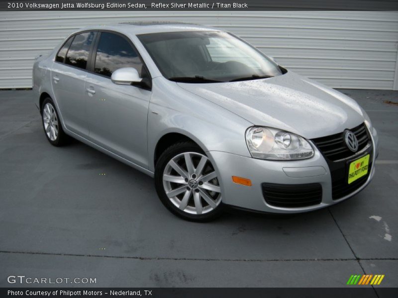 Reflex Silver Metallic / Titan Black 2010 Volkswagen Jetta Wolfsburg Edition Sedan