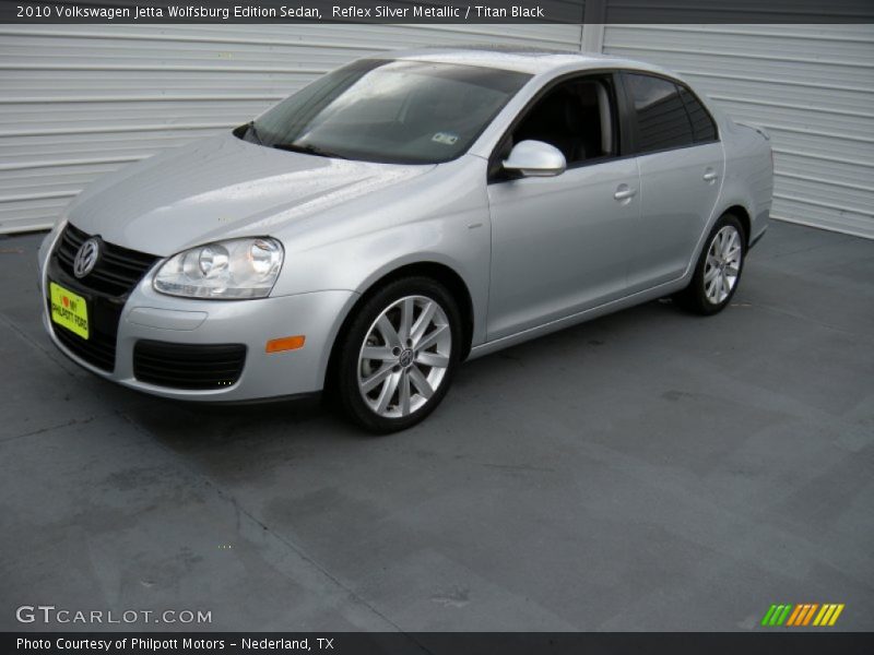 Reflex Silver Metallic / Titan Black 2010 Volkswagen Jetta Wolfsburg Edition Sedan