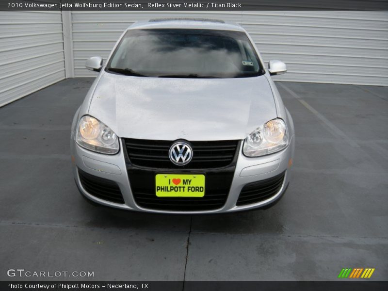 Reflex Silver Metallic / Titan Black 2010 Volkswagen Jetta Wolfsburg Edition Sedan