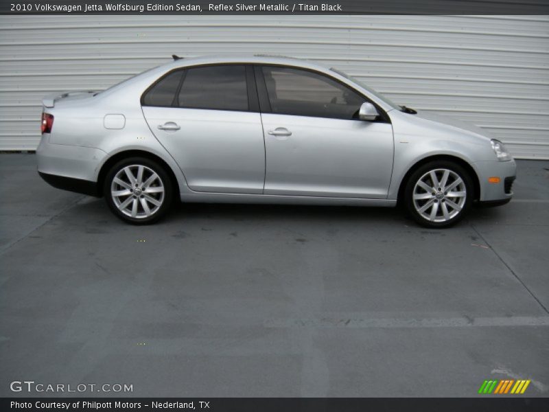 Reflex Silver Metallic / Titan Black 2010 Volkswagen Jetta Wolfsburg Edition Sedan