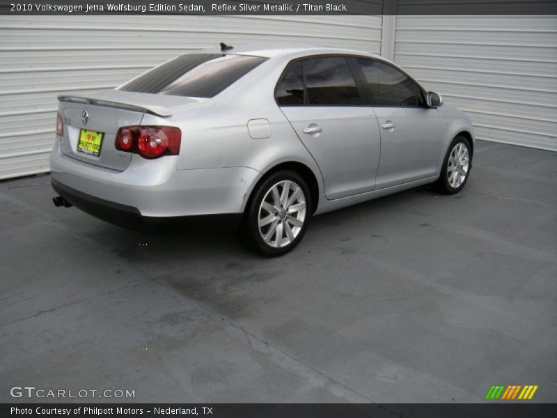 Reflex Silver Metallic / Titan Black 2010 Volkswagen Jetta Wolfsburg Edition Sedan