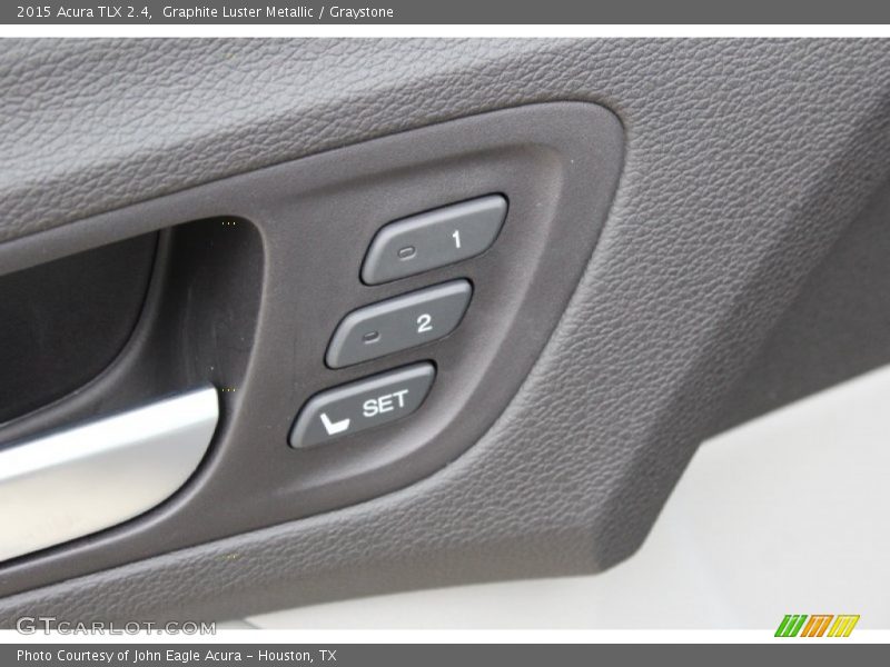 Graphite Luster Metallic / Graystone 2015 Acura TLX 2.4
