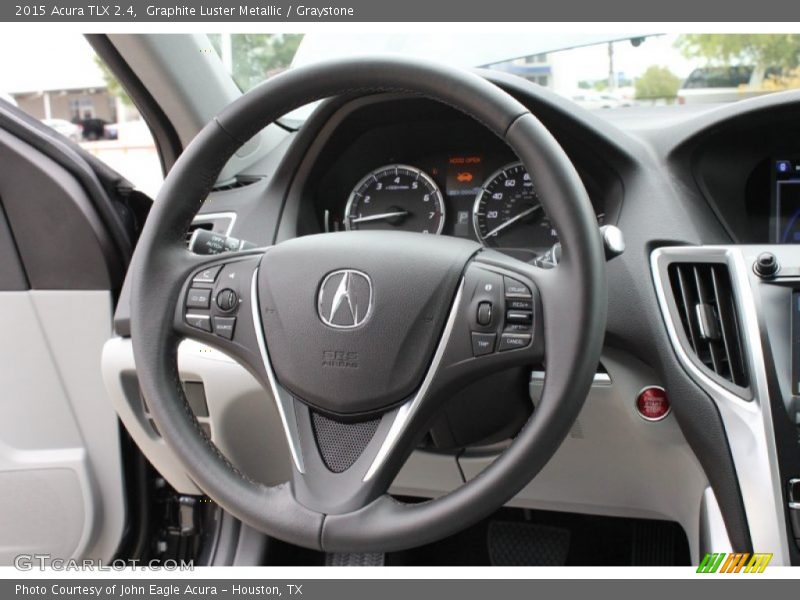 Graphite Luster Metallic / Graystone 2015 Acura TLX 2.4