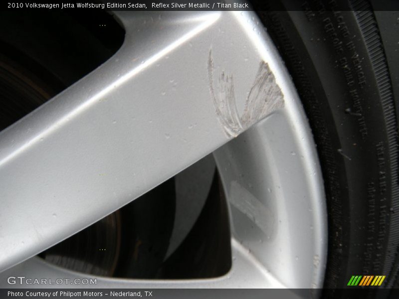 Reflex Silver Metallic / Titan Black 2010 Volkswagen Jetta Wolfsburg Edition Sedan
