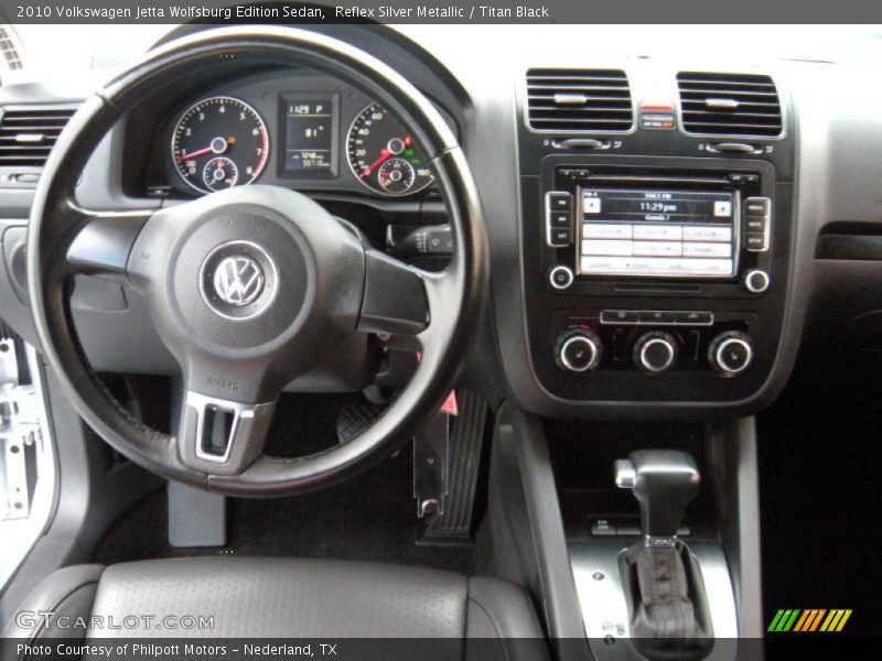 Reflex Silver Metallic / Titan Black 2010 Volkswagen Jetta Wolfsburg Edition Sedan