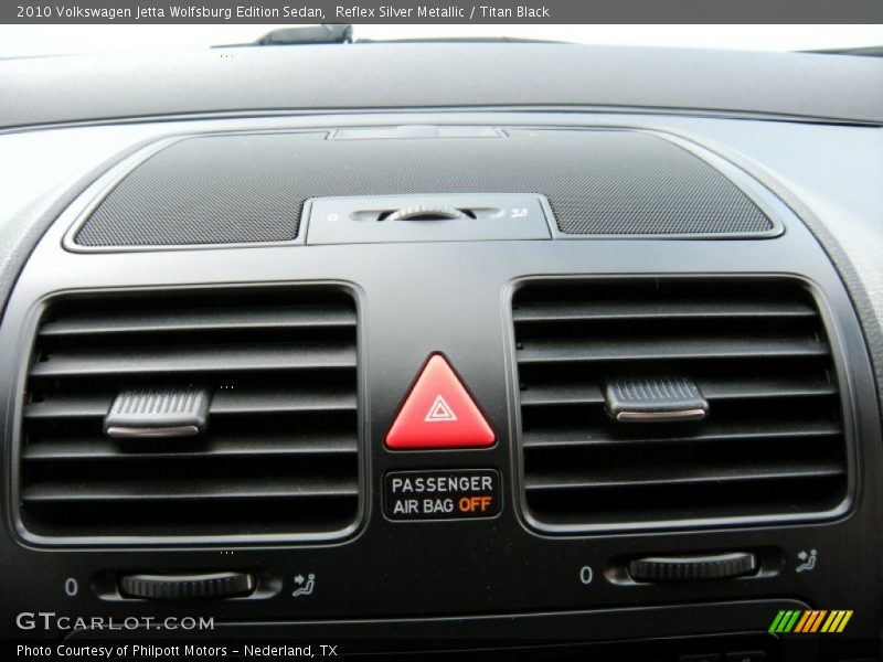 Reflex Silver Metallic / Titan Black 2010 Volkswagen Jetta Wolfsburg Edition Sedan