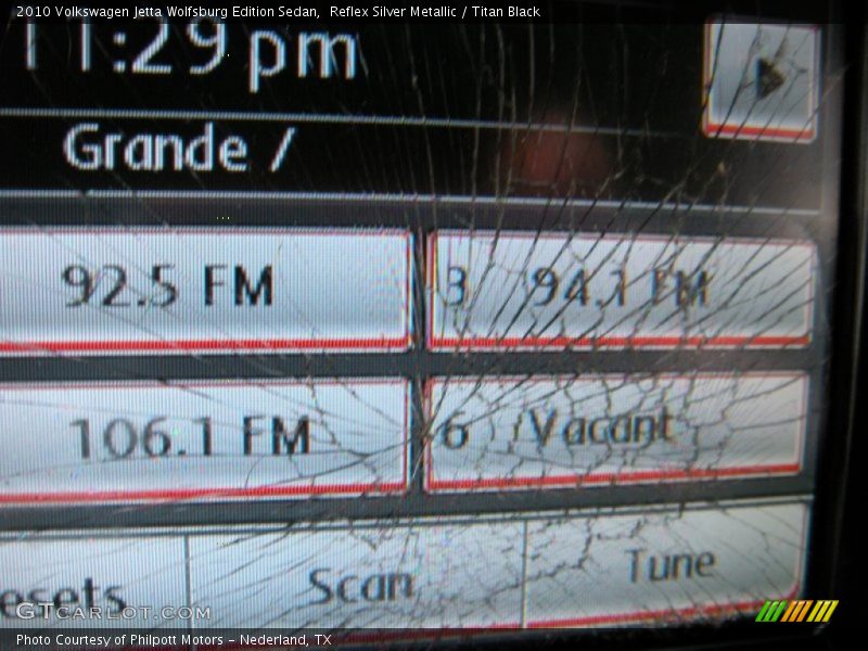 Reflex Silver Metallic / Titan Black 2010 Volkswagen Jetta Wolfsburg Edition Sedan