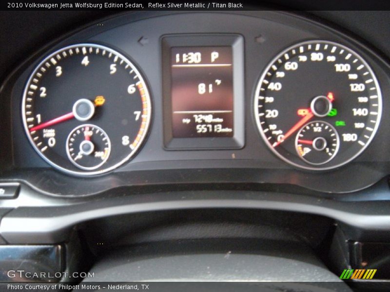 Reflex Silver Metallic / Titan Black 2010 Volkswagen Jetta Wolfsburg Edition Sedan