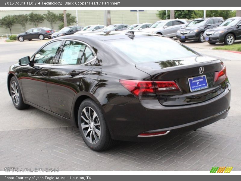 Black Copper Pearl / Parchment 2015 Acura TLX 2.4 Technology