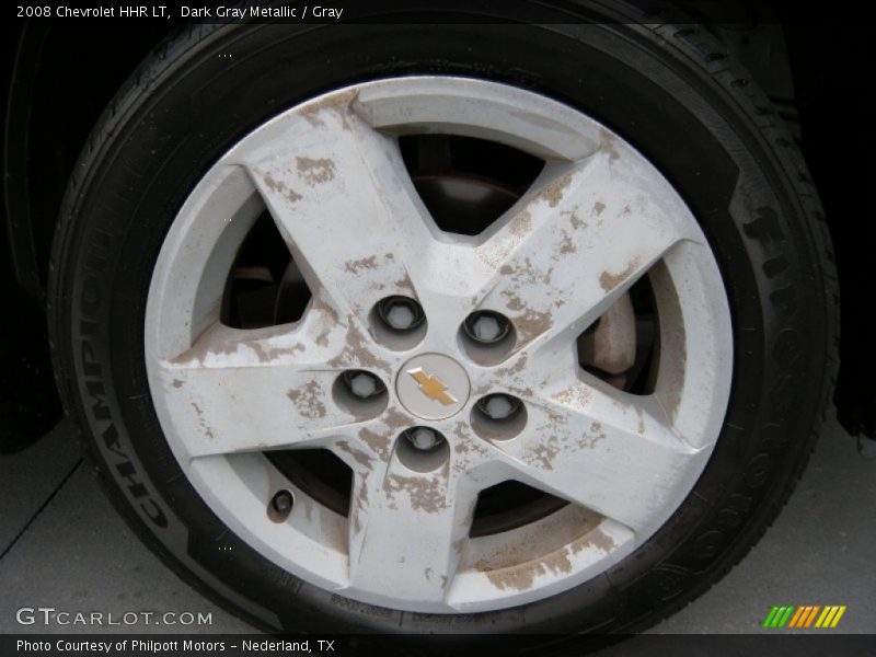 Dark Gray Metallic / Gray 2008 Chevrolet HHR LT