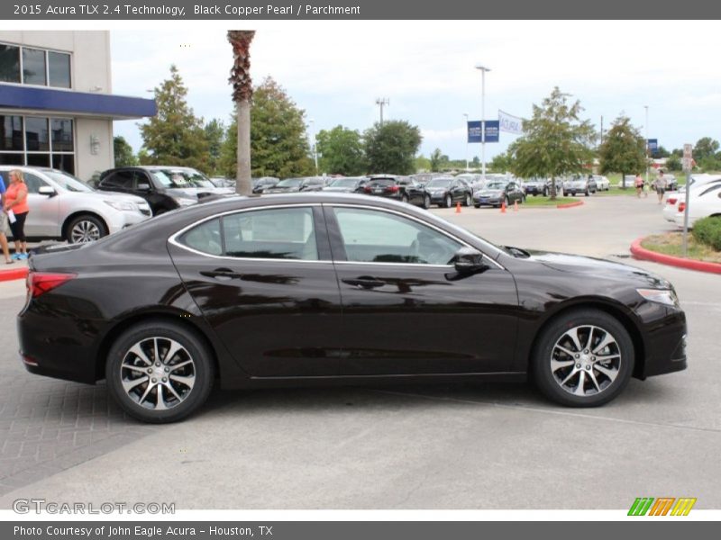Black Copper Pearl / Parchment 2015 Acura TLX 2.4 Technology