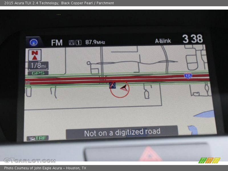 Navigation of 2015 TLX 2.4 Technology