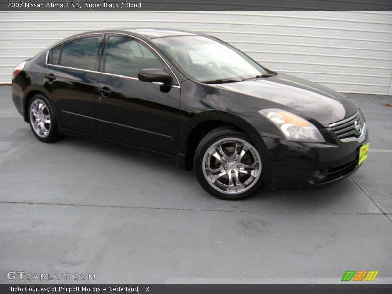 Super Black / Blond 2007 Nissan Altima 2.5 S