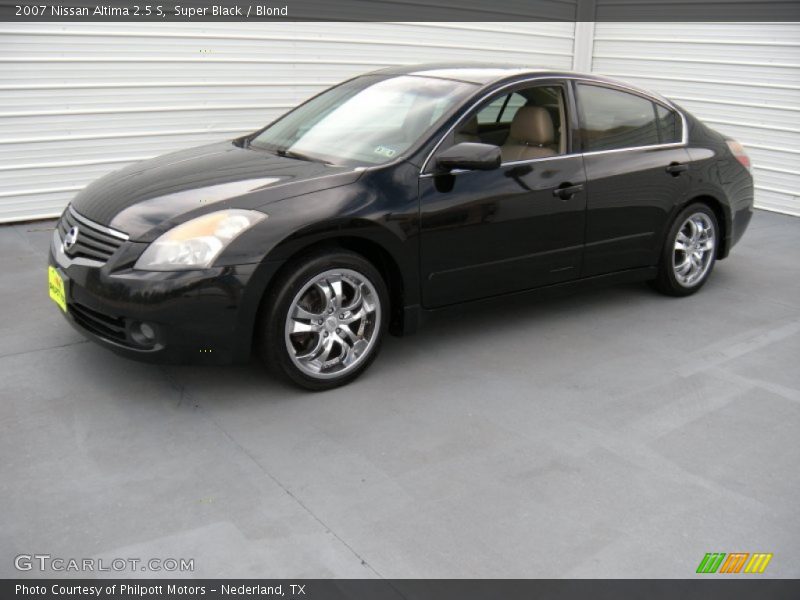 Super Black / Blond 2007 Nissan Altima 2.5 S