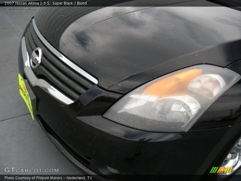 Super Black / Blond 2007 Nissan Altima 2.5 S