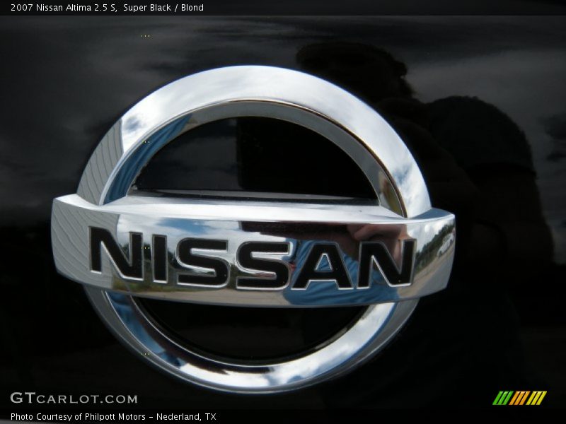 Super Black / Blond 2007 Nissan Altima 2.5 S