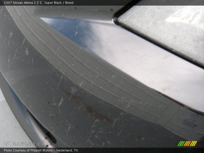 Super Black / Blond 2007 Nissan Altima 2.5 S