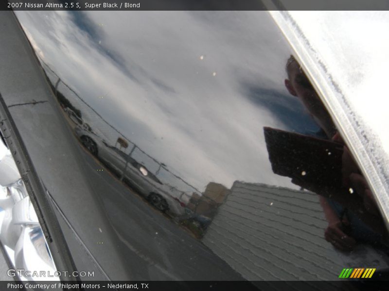 Super Black / Blond 2007 Nissan Altima 2.5 S