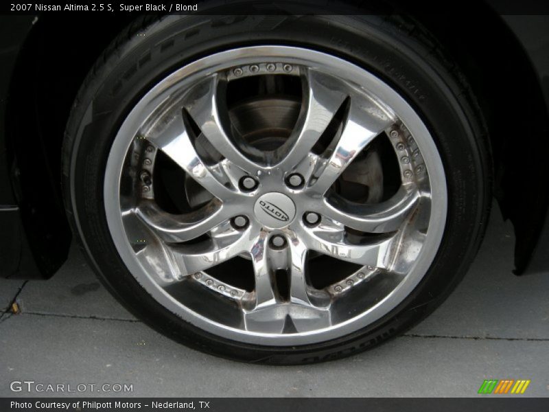 Super Black / Blond 2007 Nissan Altima 2.5 S