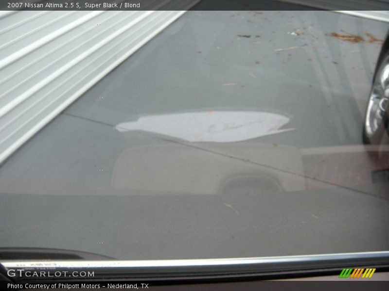 Super Black / Blond 2007 Nissan Altima 2.5 S