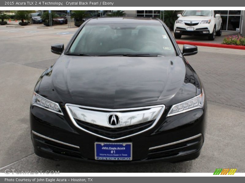 Crystal Black Pearl / Ebony 2015 Acura TLX 2.4 Technology