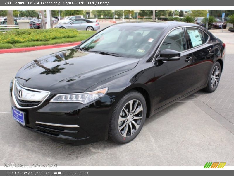 Crystal Black Pearl / Ebony 2015 Acura TLX 2.4 Technology