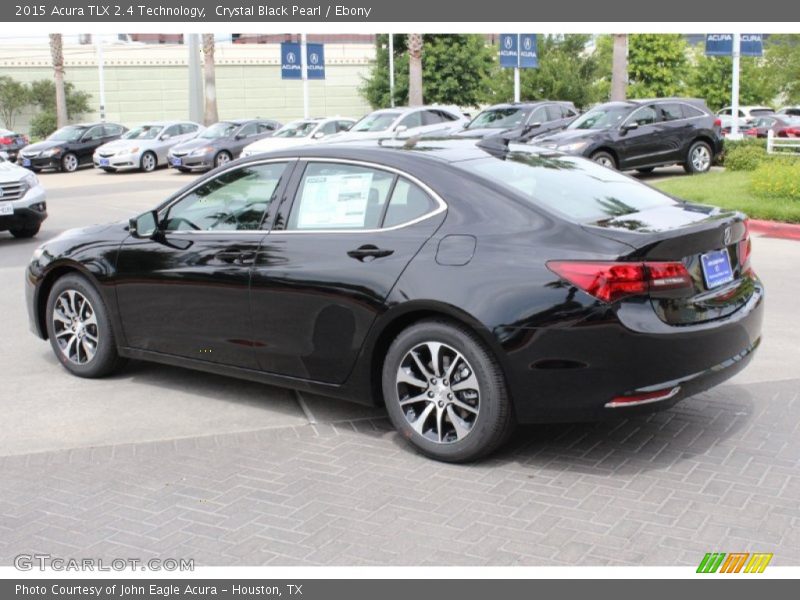 Crystal Black Pearl / Ebony 2015 Acura TLX 2.4 Technology