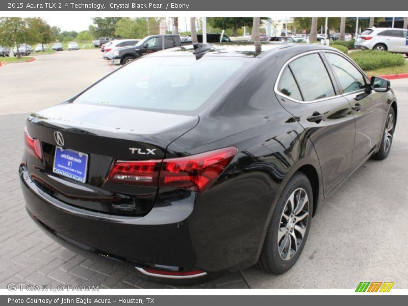 Crystal Black Pearl / Ebony 2015 Acura TLX 2.4 Technology