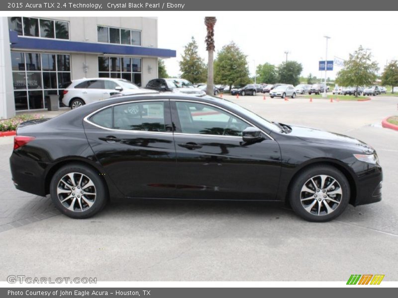 Crystal Black Pearl / Ebony 2015 Acura TLX 2.4 Technology