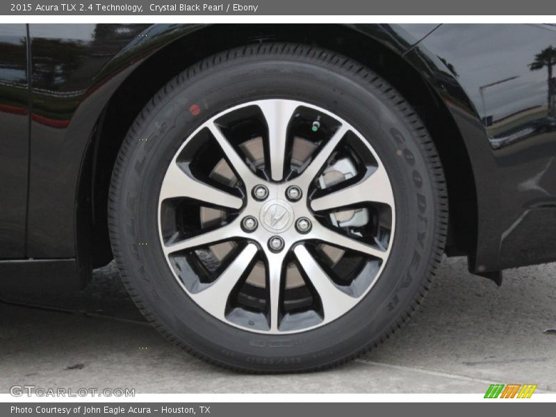 Crystal Black Pearl / Ebony 2015 Acura TLX 2.4 Technology