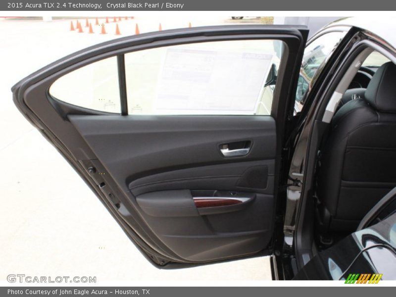 Crystal Black Pearl / Ebony 2015 Acura TLX 2.4 Technology
