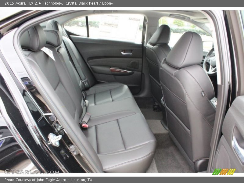 Crystal Black Pearl / Ebony 2015 Acura TLX 2.4 Technology