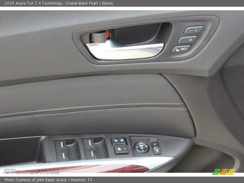 Crystal Black Pearl / Ebony 2015 Acura TLX 2.4 Technology