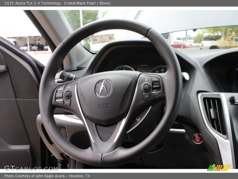 Crystal Black Pearl / Ebony 2015 Acura TLX 2.4 Technology