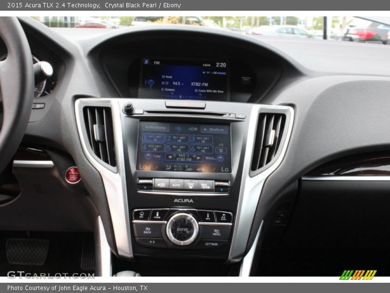 Crystal Black Pearl / Ebony 2015 Acura TLX 2.4 Technology