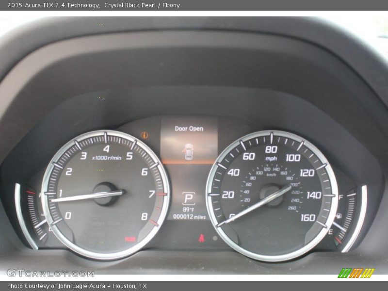 Crystal Black Pearl / Ebony 2015 Acura TLX 2.4 Technology