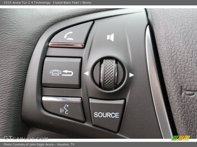 Crystal Black Pearl / Ebony 2015 Acura TLX 2.4 Technology