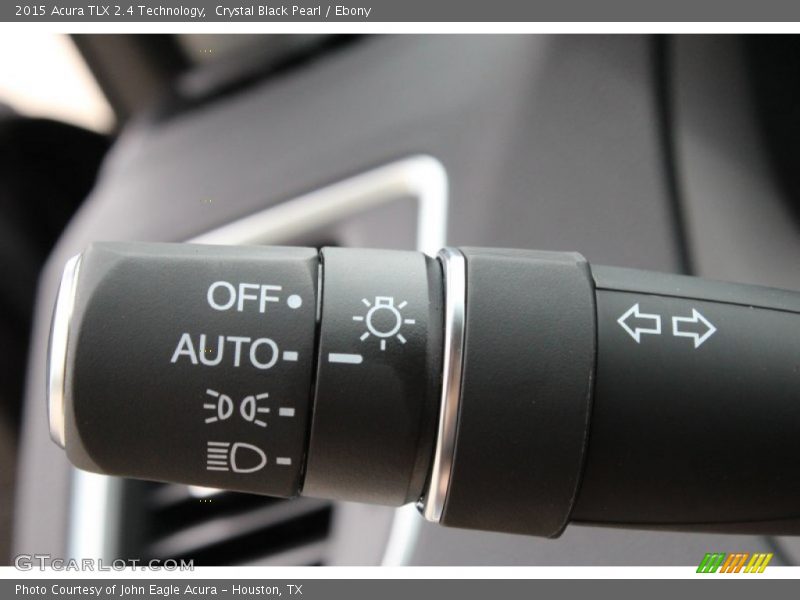 Crystal Black Pearl / Ebony 2015 Acura TLX 2.4 Technology