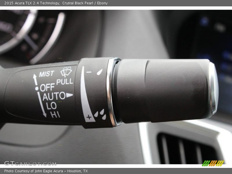 Crystal Black Pearl / Ebony 2015 Acura TLX 2.4 Technology