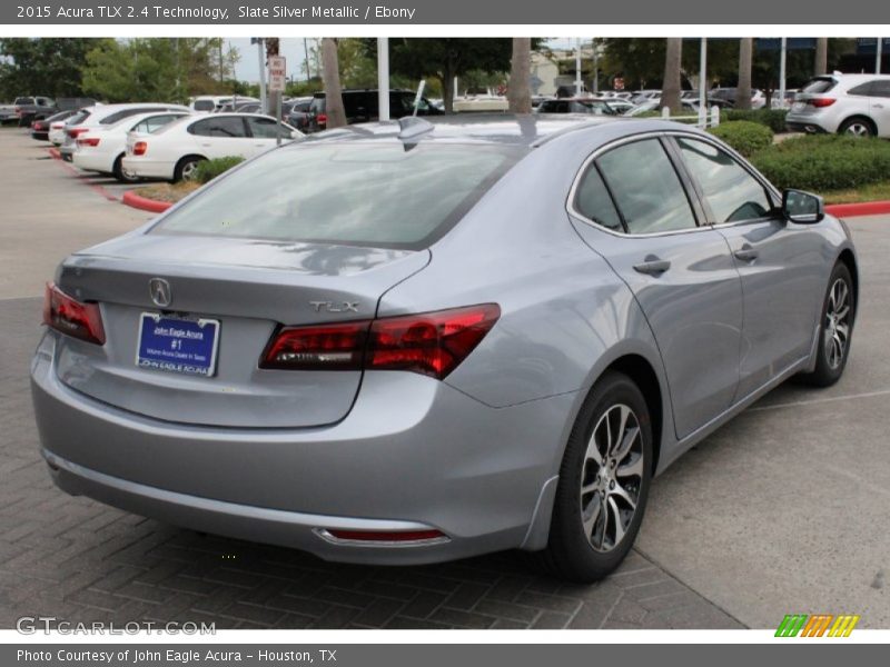 Slate Silver Metallic / Ebony 2015 Acura TLX 2.4 Technology