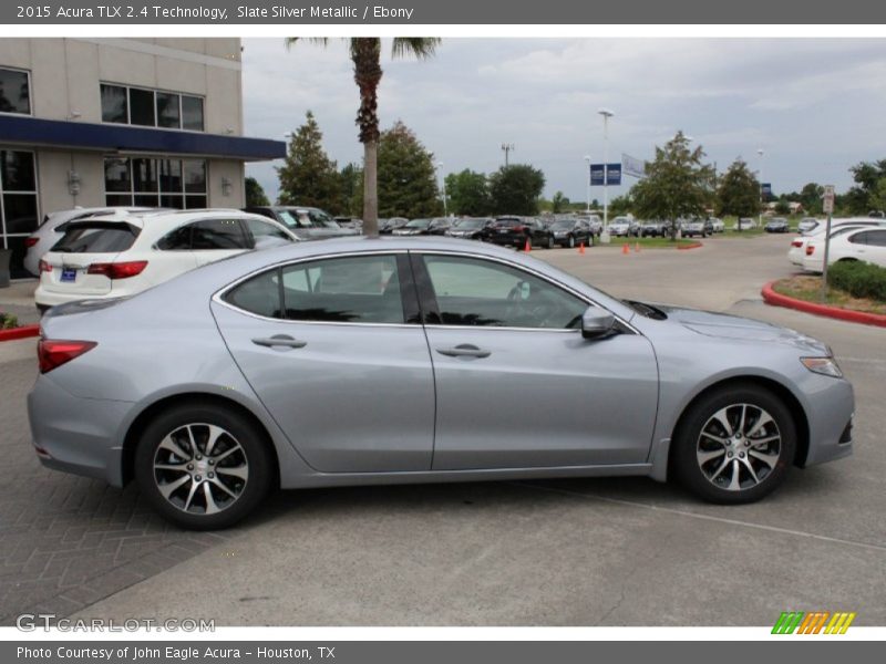 Slate Silver Metallic / Ebony 2015 Acura TLX 2.4 Technology