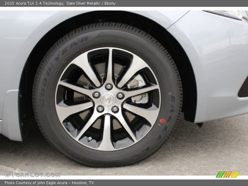 Slate Silver Metallic / Ebony 2015 Acura TLX 2.4 Technology