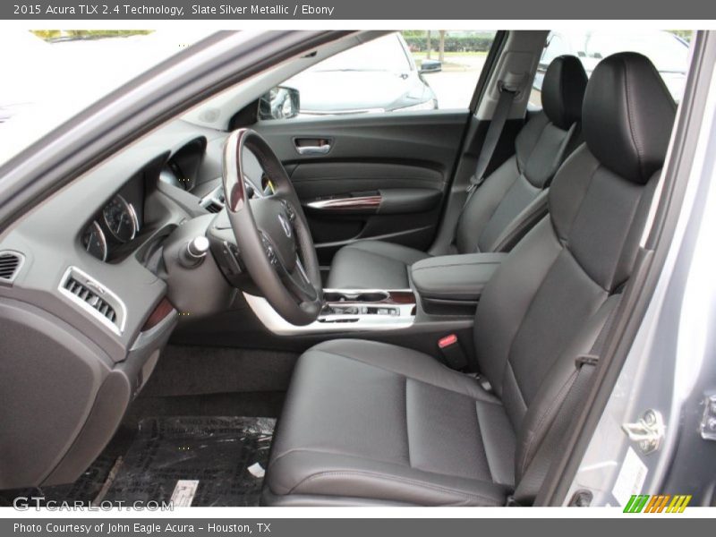 Slate Silver Metallic / Ebony 2015 Acura TLX 2.4 Technology