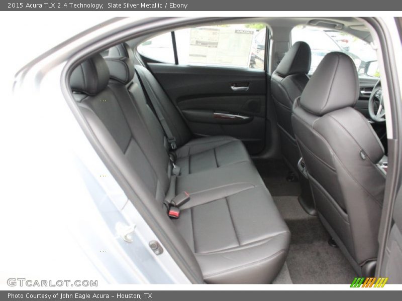 Slate Silver Metallic / Ebony 2015 Acura TLX 2.4 Technology