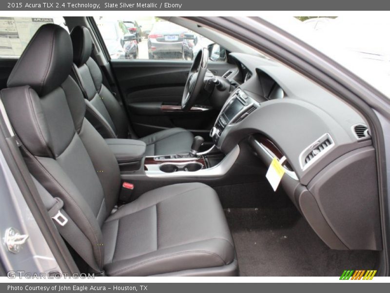 Slate Silver Metallic / Ebony 2015 Acura TLX 2.4 Technology